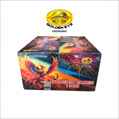 Kembang Api Phoenix Cakes 138 Shoot - GE9138B ( Mix )